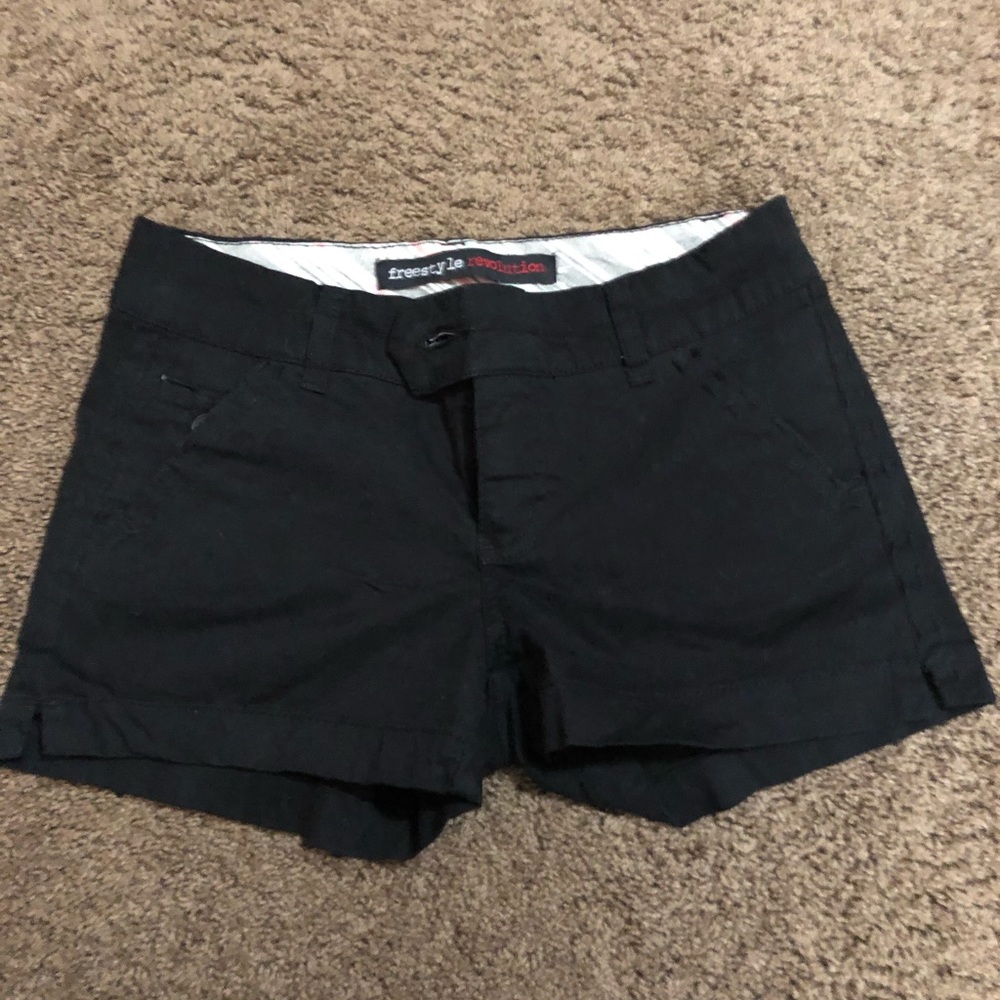 Black shorts